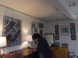 2014 Illiers Combray exposition office de Tourisme - en plein travail