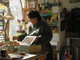 l(Atelier Jaune - en plein travail